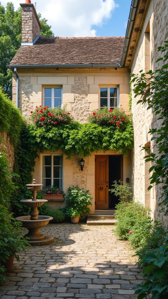 serene escape lush greenery