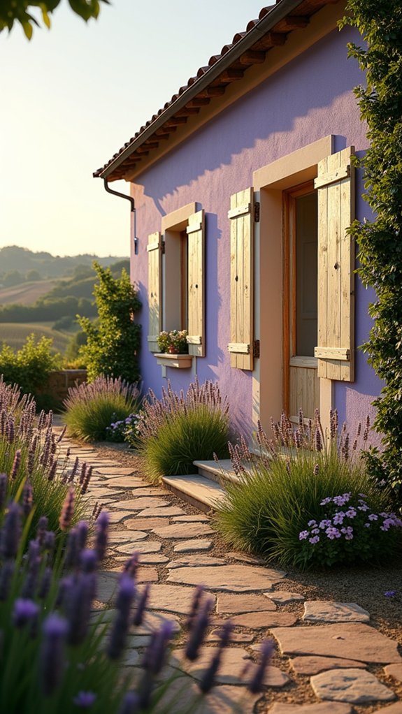 serene lavender cream elegance