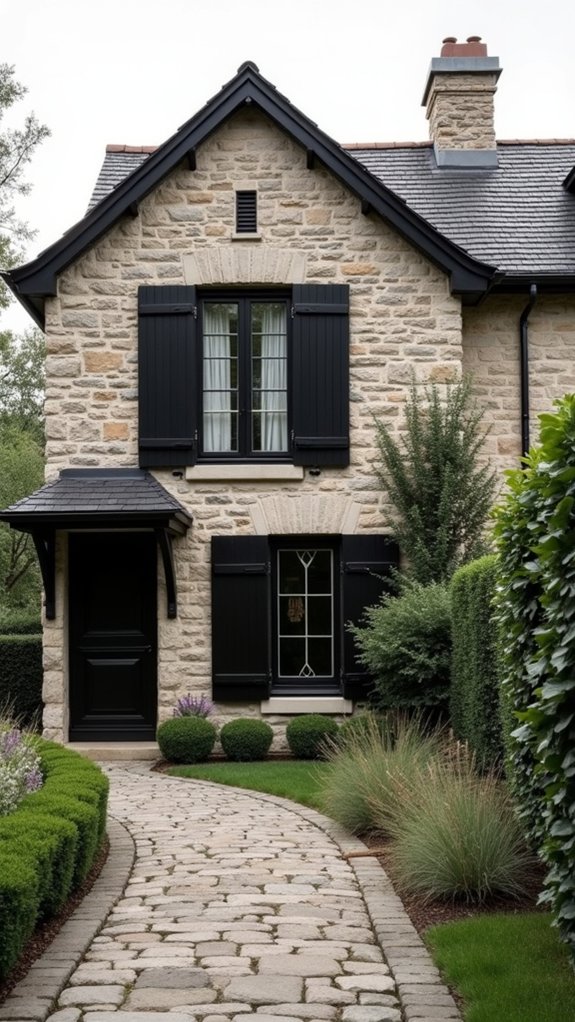 serene rustic modern harmony