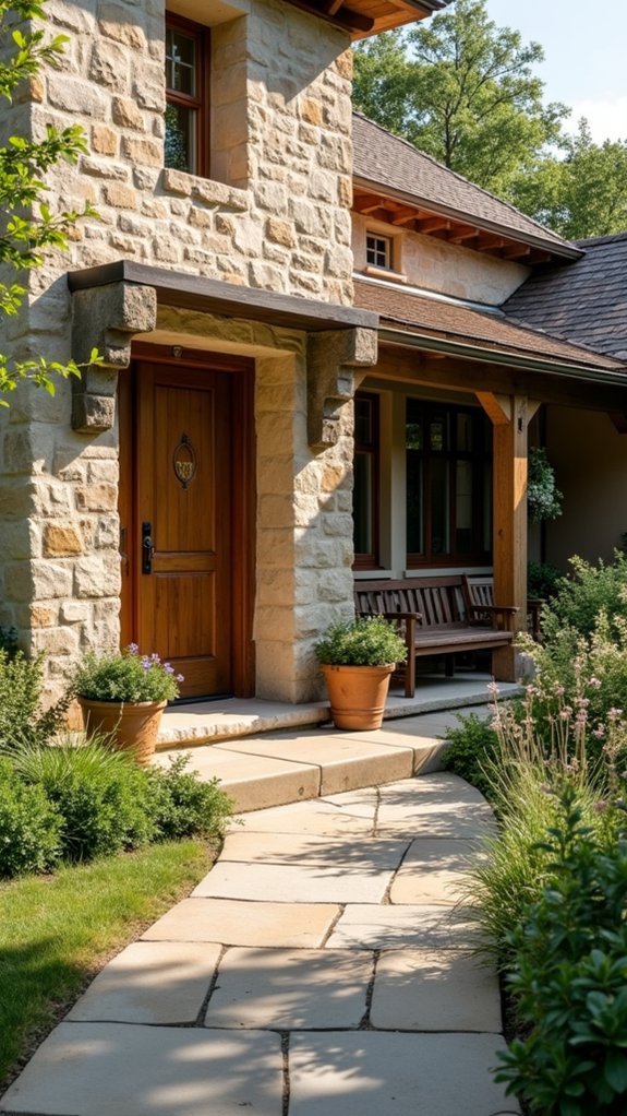 textured concrete natural stone