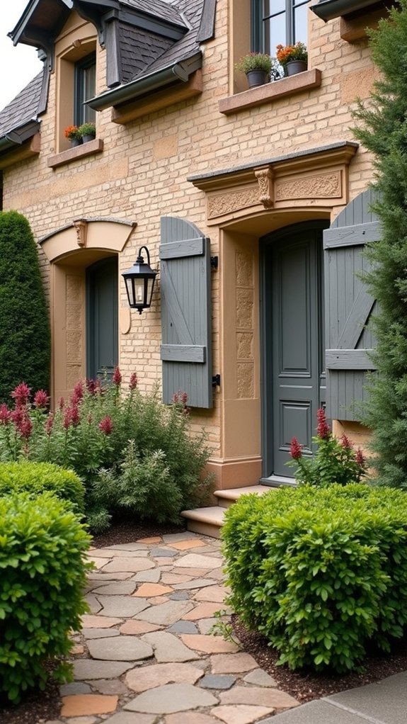 textured trim enhances appeal