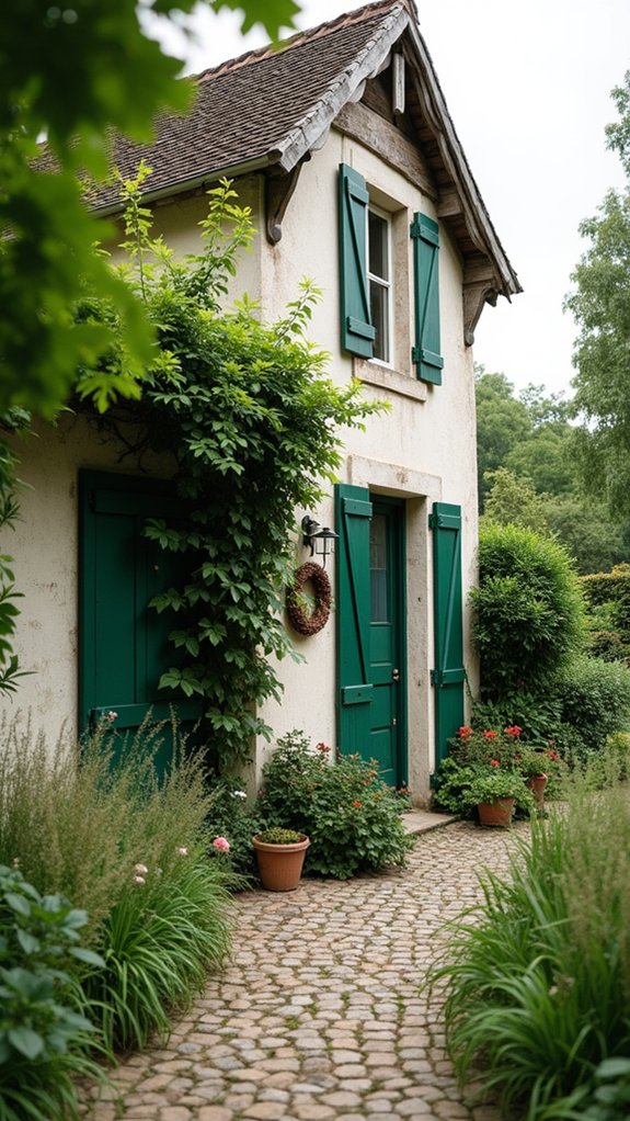 timeless rustic color pairing