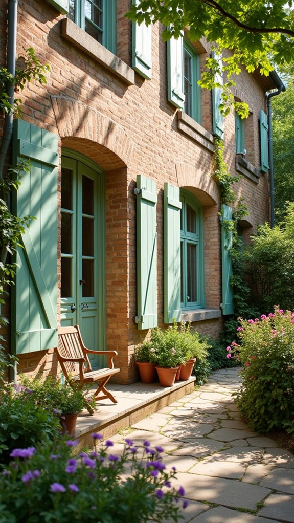 vertical shutters modern elegance