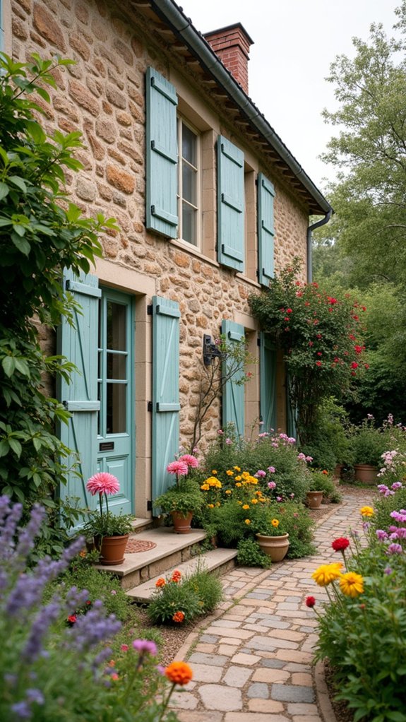 vibrant flower beds beauty