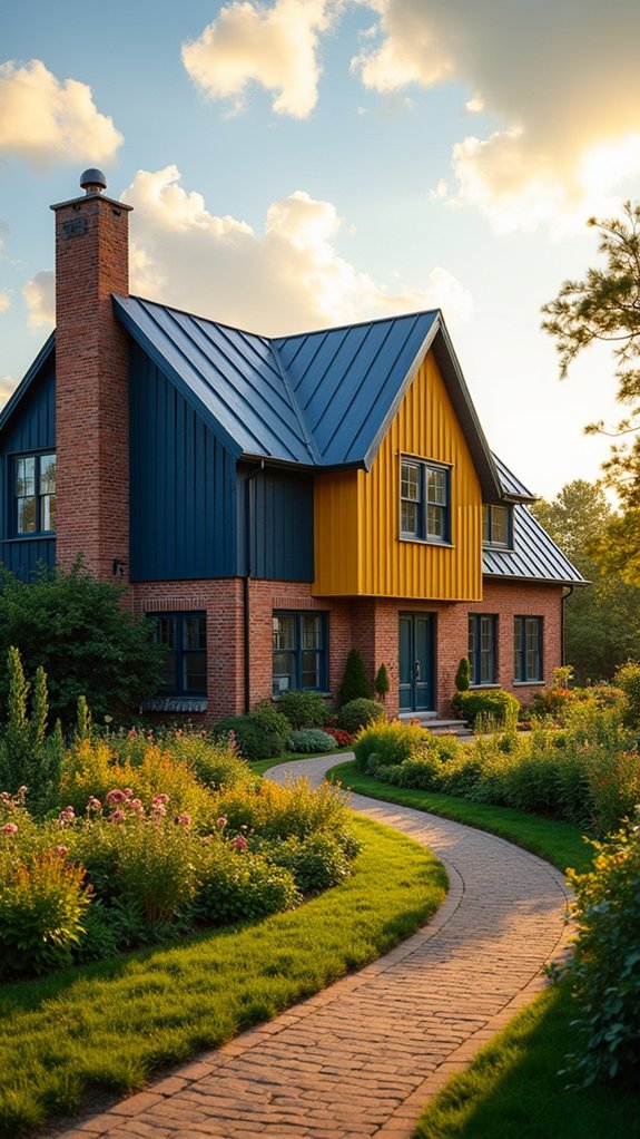 vibrant playful farmhouse design