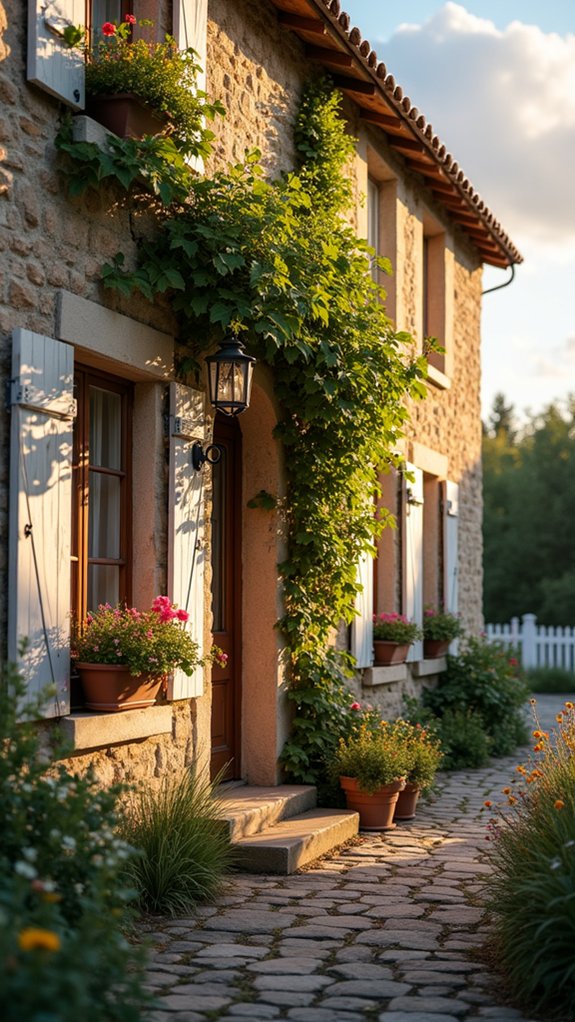 warm inviting vintage lighting