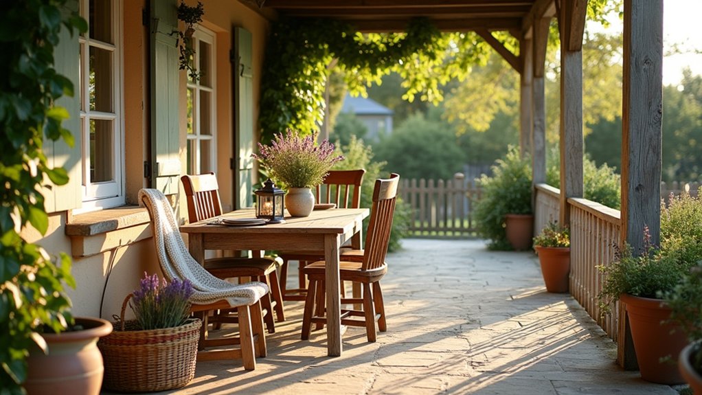 welcoming french country porches