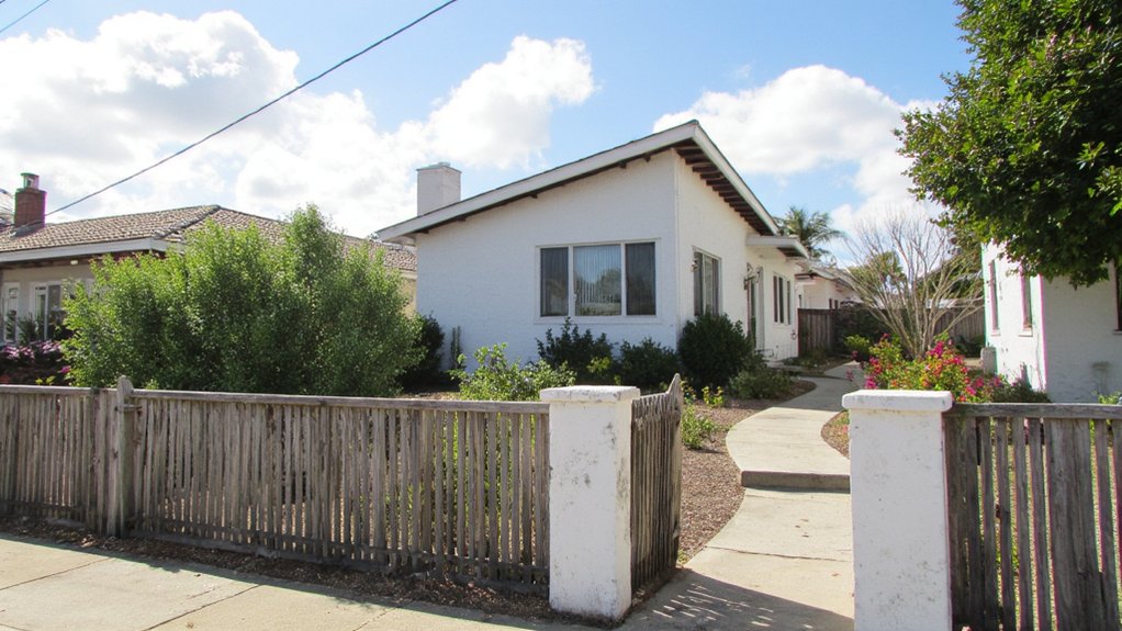 airy clean white exteriors