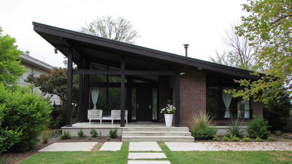 bold black and white architecture