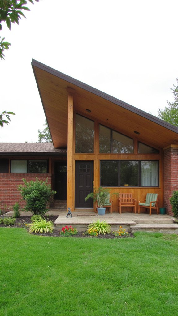 butterfly roof design elegance