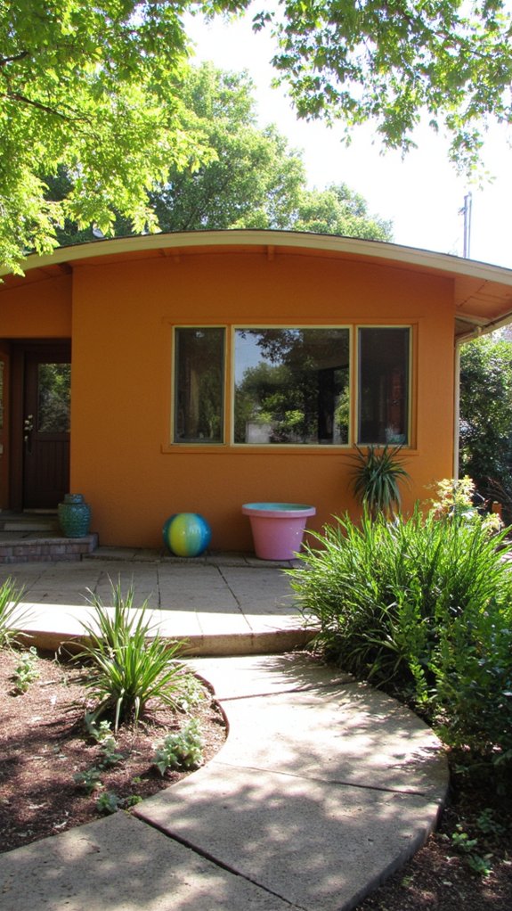 curved shapes create warmth