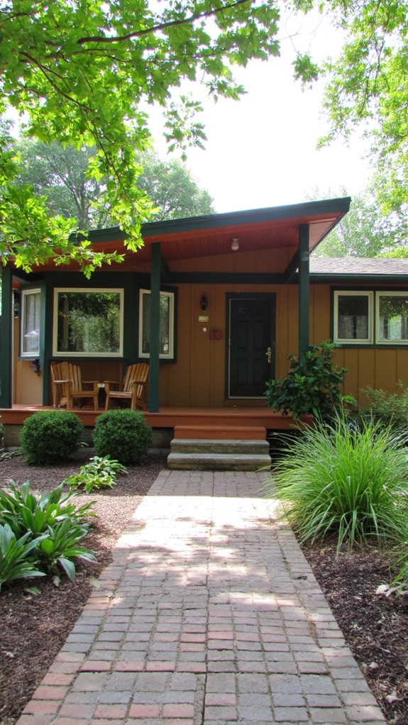 earthy color palettes enhance tranquility