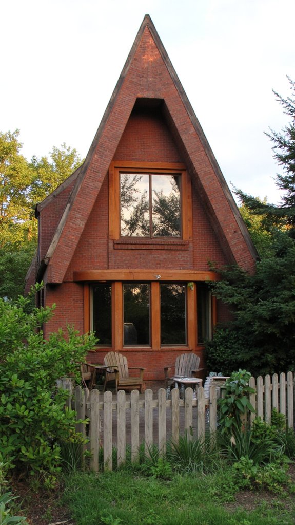 geometric mid century modern architecture