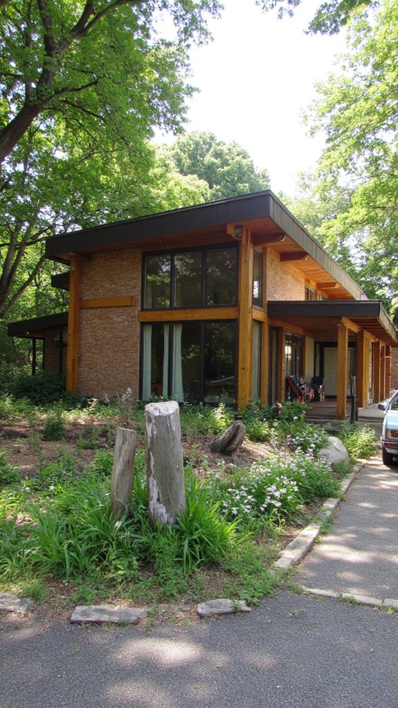 harmony with natural surroundings