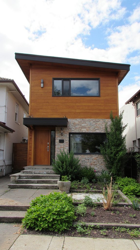 horizontal lines promote stability