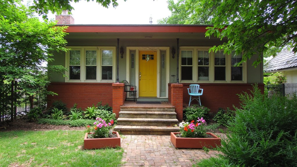 mid century modern colors