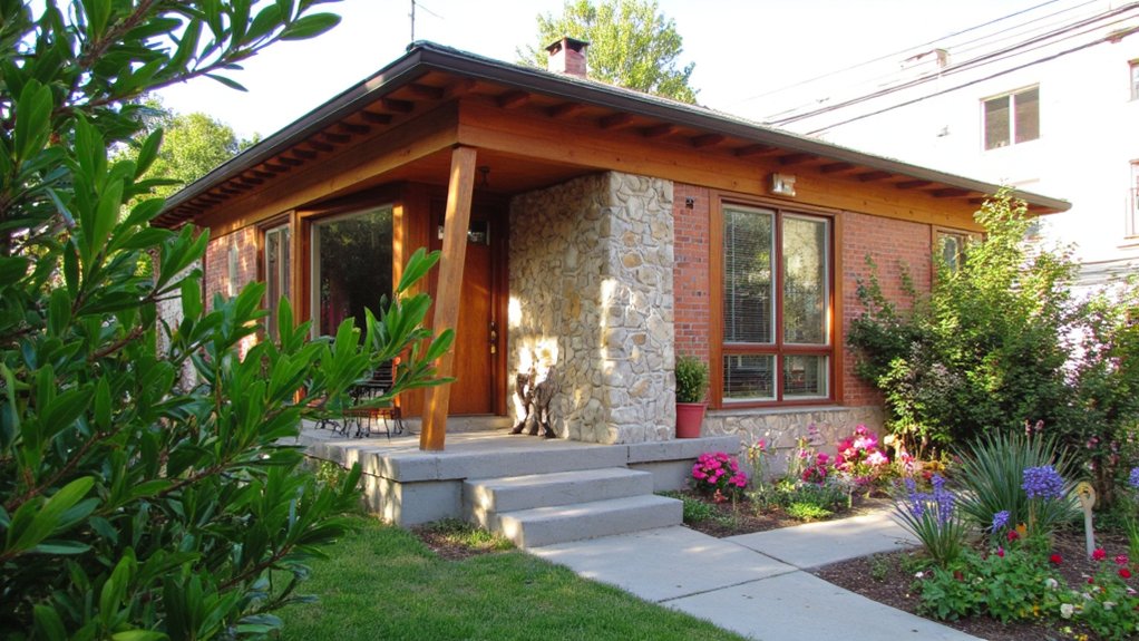 mid century modern exteriors