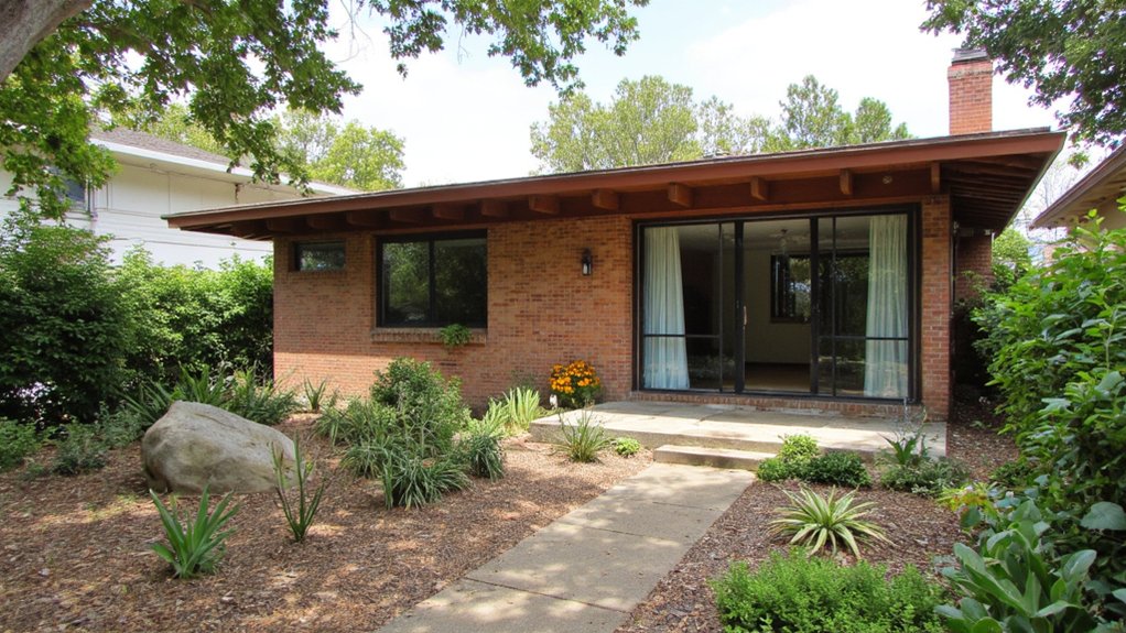 mid century modern homes