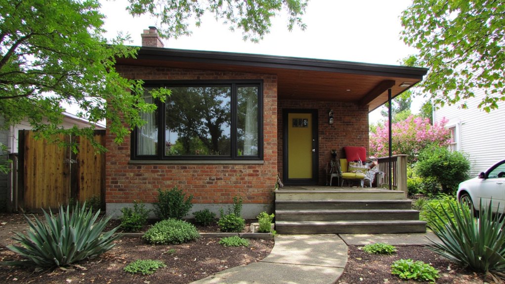 mid century modern homes