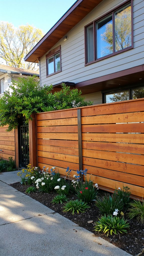 mixed material fence advantages