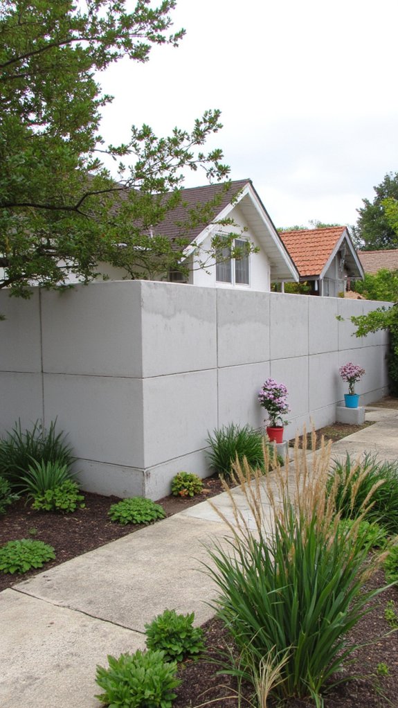 modern durable outdoor privacy