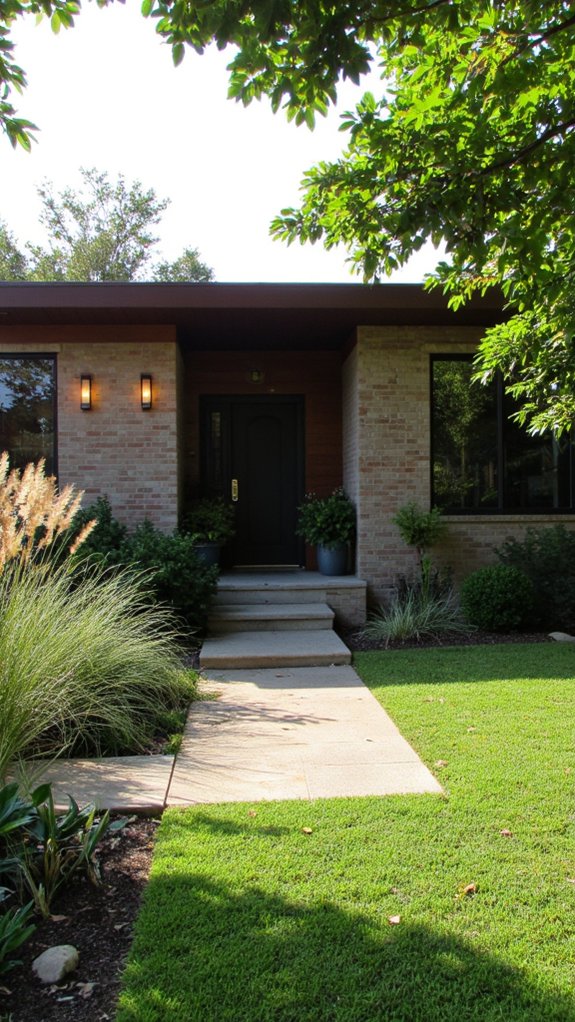 modern lighting enhances ambiance