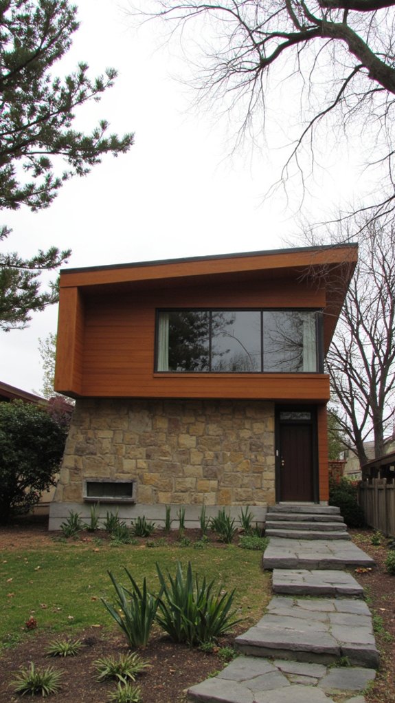 modernist design meets nature