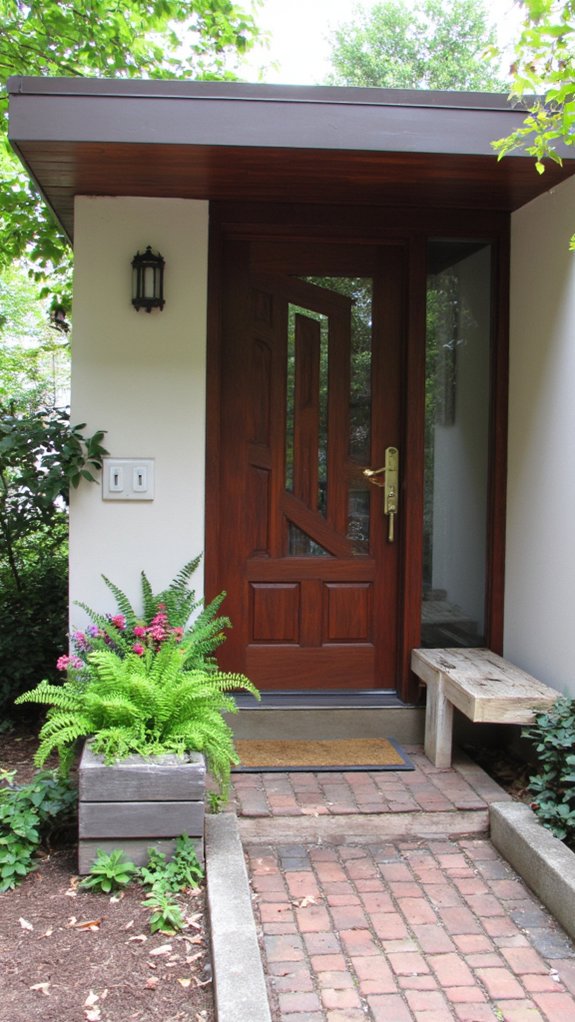 nature inspired entryway design