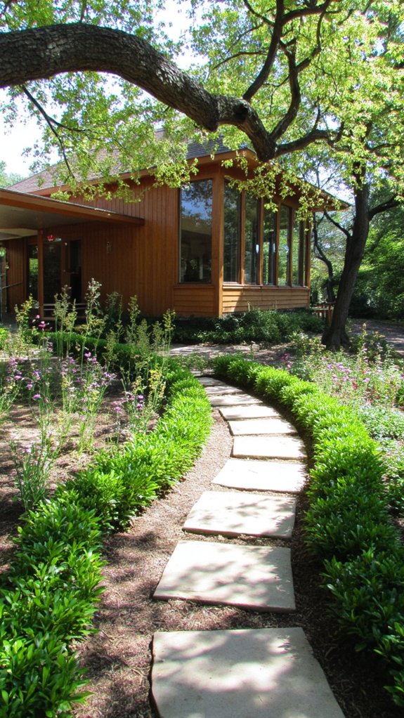 nature inspired modern landscaping elements