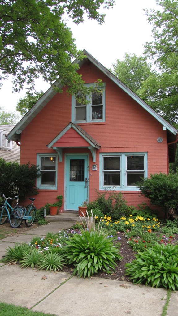 playful mid century color palette