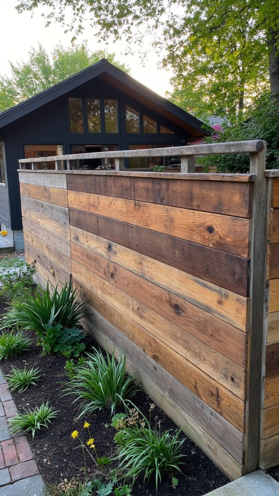 rustic reclaimed wood elegance