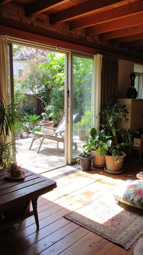 seamless indoor outdoor connection