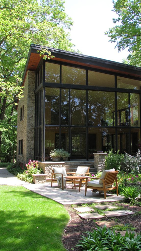 seamless indoor outdoor connection