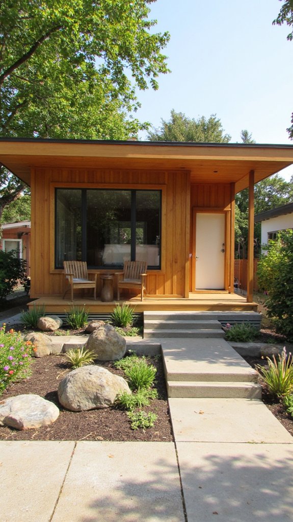 serene simplicity and purpose