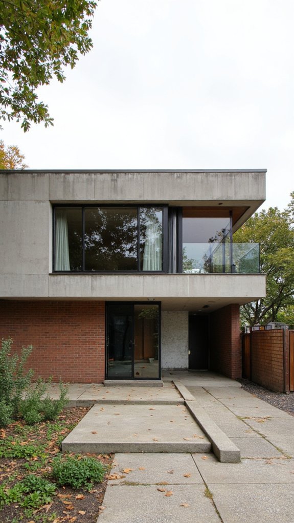 sleek minimalist architectural design