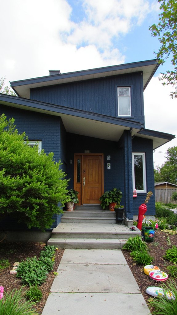 sophisticated contrast serene atmosphere