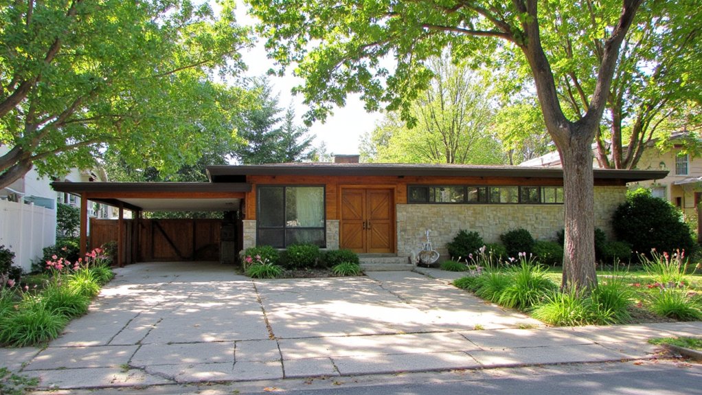 stunning mid century facades