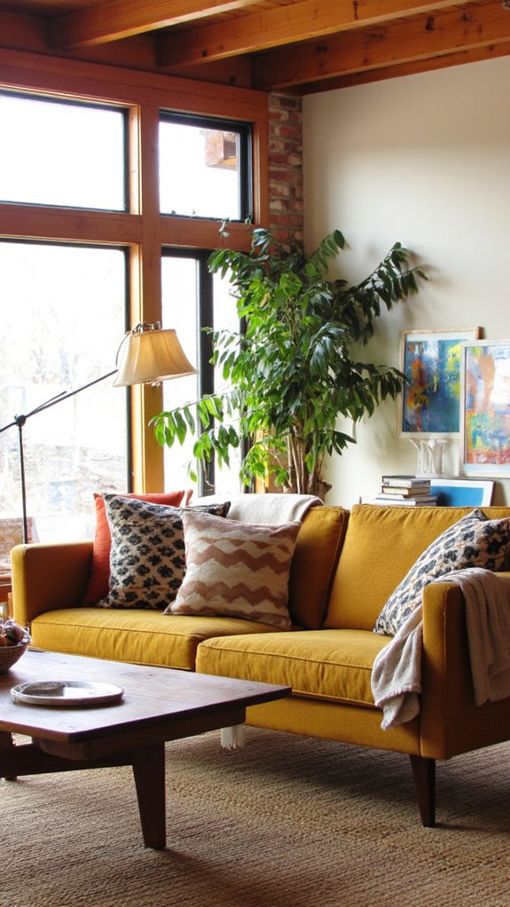 textured fabrics enhance decor