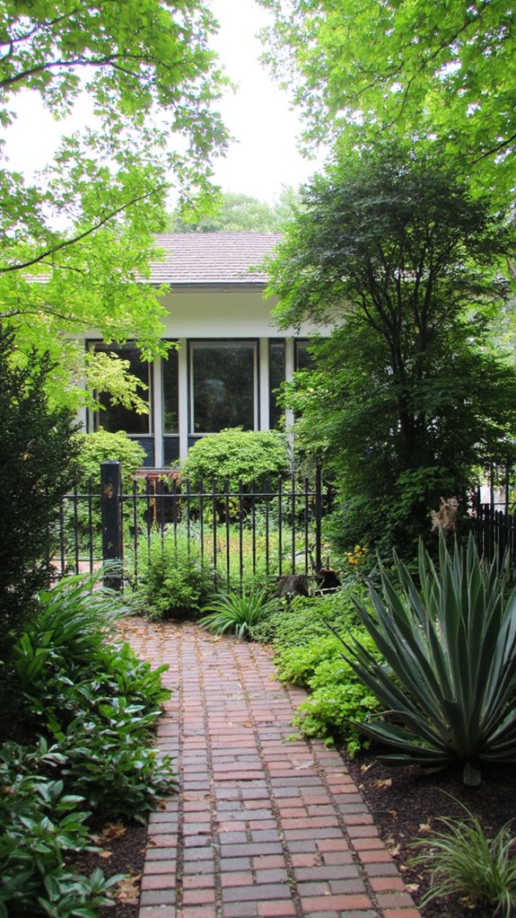 textured foliage enhances landscapes