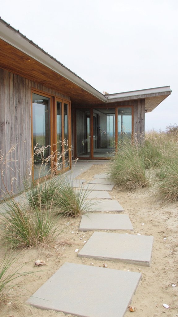 tranquil coastal architectural masterpiece