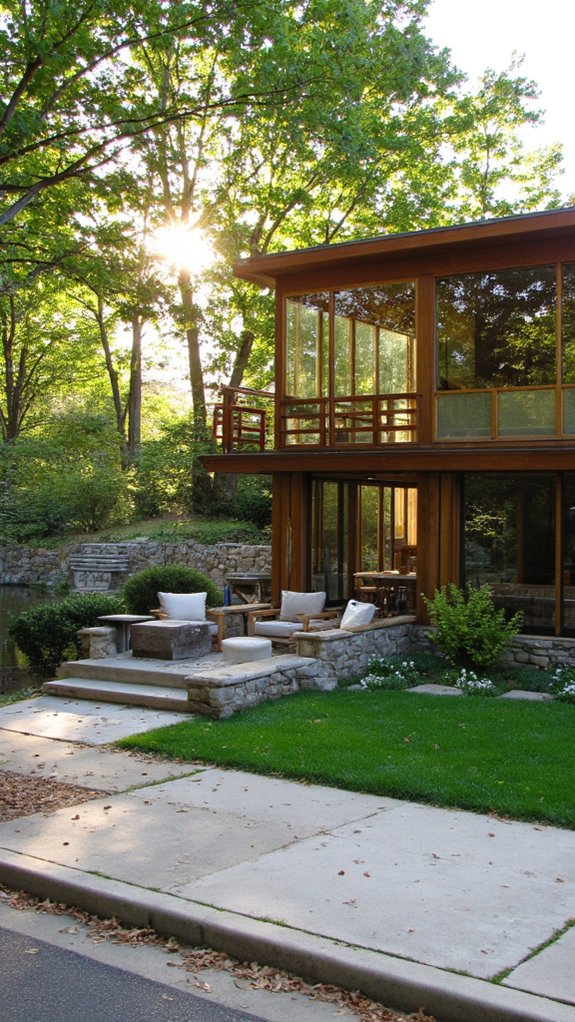 tranquil indoor outdoor sanctuary
