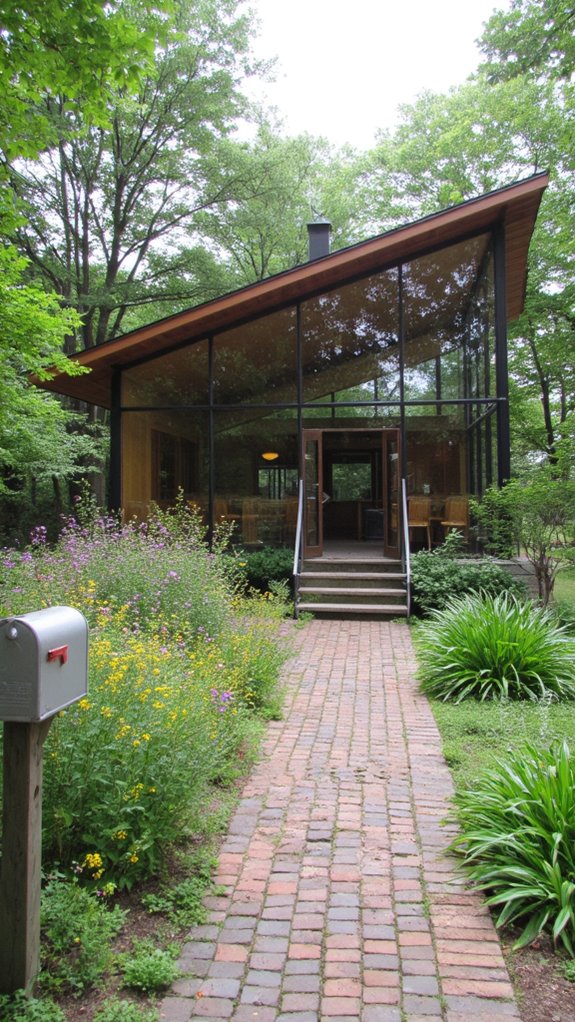 transparent minimalist architectural design