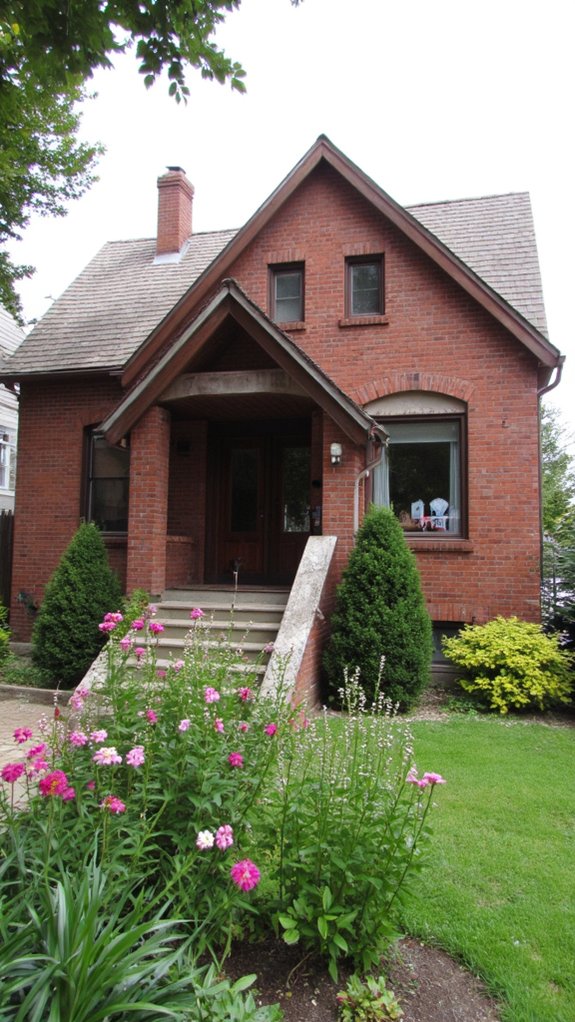 unique rooflines enhance charm