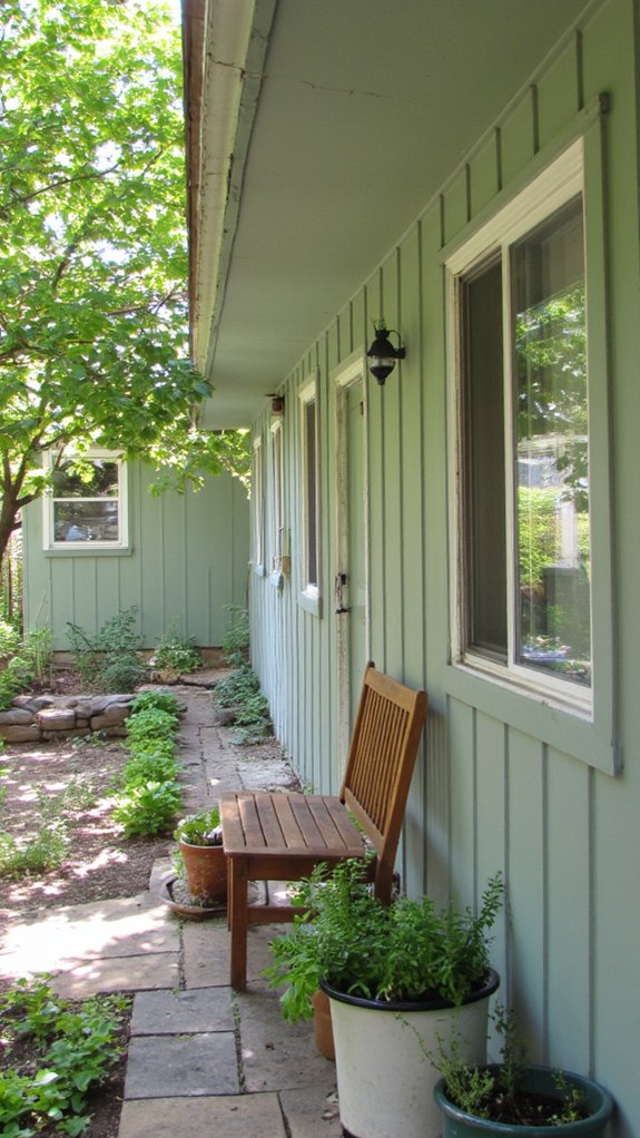 vertical boards enhance height