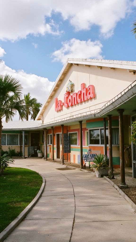 vibrant googie architectural gem