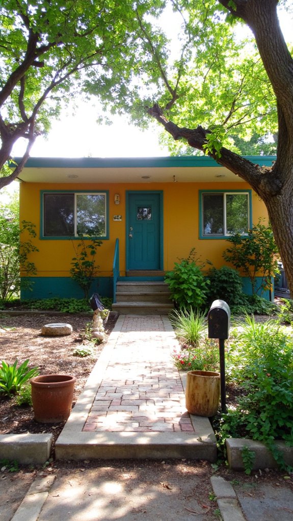 vibrant nostalgic color combination