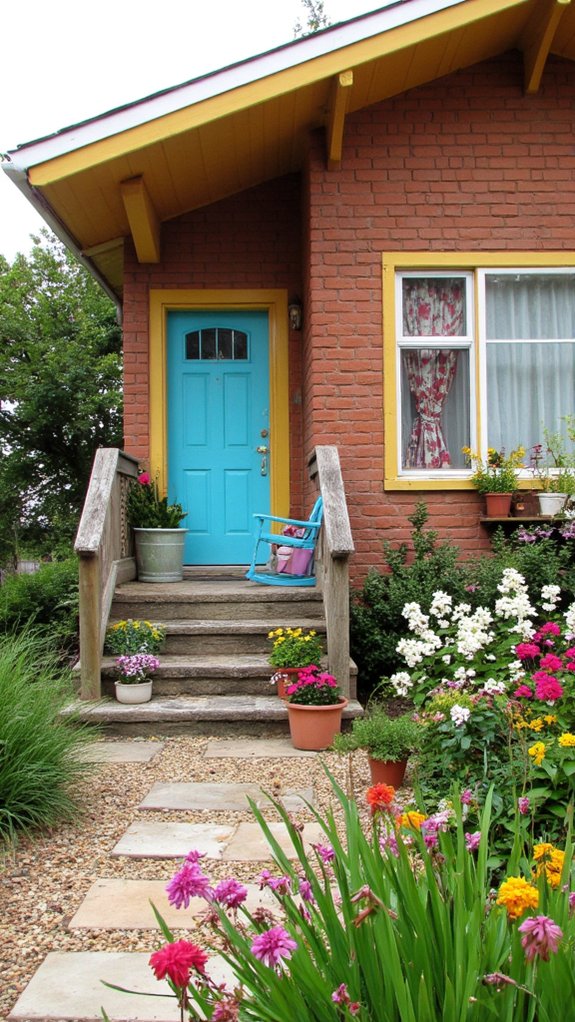 vibrant whimsical charming homes