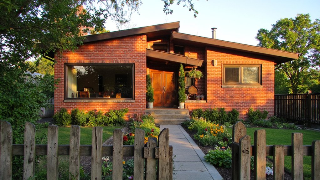 warm inviting brick exteriors