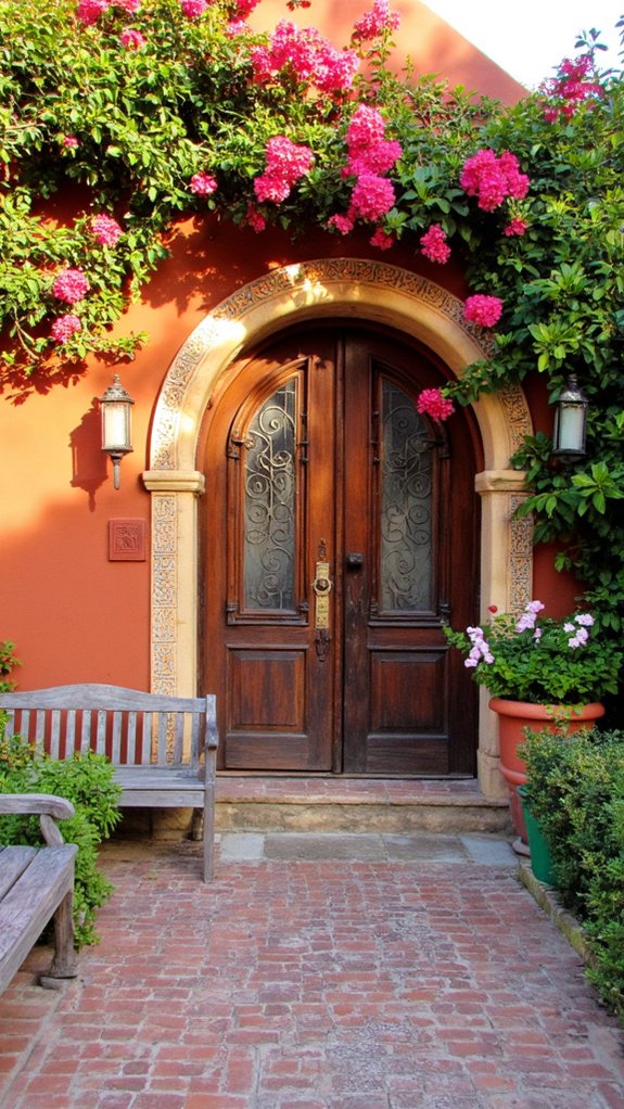 arches enhance spanish architecture