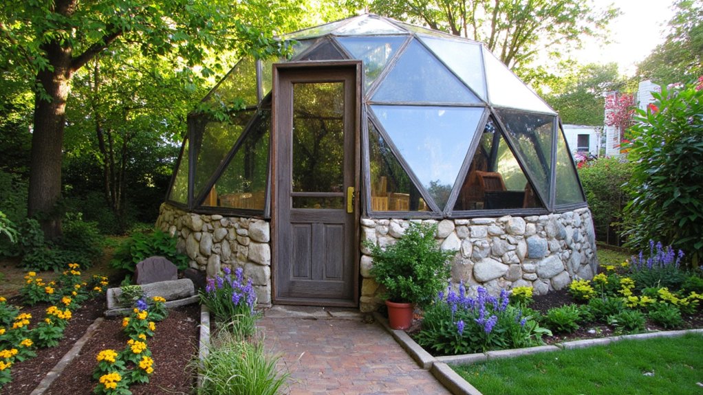 chic geodesic dome spaces